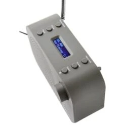 Goodmans Compact DAB Digital Radio - Grey -Stanlty Shop 365112 goodmans compact dab digital radio grey 4