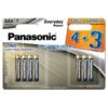 Panasonic AAA Alkaline Batteries 7pk -Stanlty Shop 365170 7pk panasonic aaa alkaline batteries