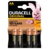 Duracell AA Batteries 4pk -Stanlty Shop 365995 duracell 4pk aa alkaline batteries