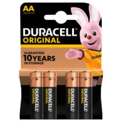 Duracell AA Batteries 4pk