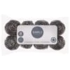 Simply Everyday Stainless Steel Scourers 8pk -Stanlty Shop 368276 8pk simply everyday stainless steel sccurers