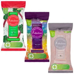 Fabulosa Anti-Bacterial Wipes 80pk - Rainbow Drops -Stanlty Shop 370417 370418 370419 fabulosa anti bacterial 80pk wipes group