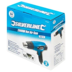 Silverline 2000W Hot Air Gun 13 Silverline 2000W Hot Air Gun -Stanlty Shop 370502 siverline heat gun