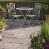 B&M Ashbourne ECO Patio Pack 9.72m - Weathered Grey -Stanlty Shop 370834 ashbourne 9 72m patio pack weathered grey