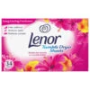 Lenor Tumble Dryer Sheets 34pk - Sparkling Bloom -Stanlty Shop 371145 34pk lenor tumble dryer sheets sparkling bloom and yellow poppy