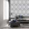 Oria Glitter Hex Navy-Grey Wallpaper -Stanlty Shop 371340 belgravia oria glitter hex navy grey wallpaper 2