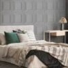 Wood Panel Wallpaper - Grey -Stanlty Shop 371359 wood panel grey wallpaper 2