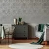 Armature Geo Wallpaper - Grey -Stanlty Shop 371361 armature geo grey wallpaper 2