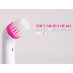 The Pink Stuff Miracle Scrubber Brush Set -Stanlty Shop 371634 the pink stuff soft brush head