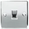 B&M 1 Gang 2 Way Light Switch - Chrome -Stanlty Shop 372549 chrome 1 gang switch