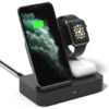 Goodmans 3 In 1 Wireless Charging Stand - Black -Stanlty Shop 372926 goodmans 3 in 1 wireless charging stand 2