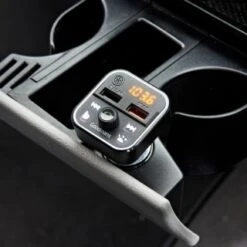 Goodmans FM Transmitter - Black -Stanlty Shop 374322 goodmans wireless bluetooth to fm transmitter
