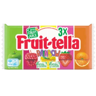 B&M Fruittella Rainbow 3pk 3 B&M Fruittella Rainbow 3pk