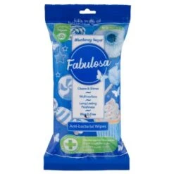 Fabulosa Anti-Bacterial Wipes 80pk - Blueberry