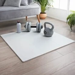 B&M Foam Mats 9 Piece - White -Stanlty Shop 377626 interclocking mats white 3