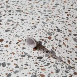 D-C-Fix Self-Adhesive Film Terrazzo 67.5cm X 2m -Stanlty Shop 377882 dc fix terrazzo self adheisve vinyl 67 5cm x 2m wallpaper 3