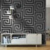 Athena Wallpaper - Black 1 Athena Wallpaper - Black -Stanlty Shop 378445 athena black wallpaper