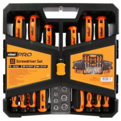 Rolson Pro Screwdriver Set 63pc