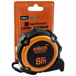 Rolson Pro Tape Measure 8m 3 Rolson Pro Tape Measure 8m