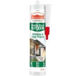 UniBond Window & Door Frame Outdoor Sealant 392g - White