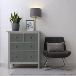 D-C-Fix Self-Adhesive Film Tico Silver 67.5cm X 2m -Stanlty Shop 379020 dc fix tico silver self adhesive vinyl 67 5cm x 2m wallpaper 3