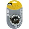 Rolson Stainless Steel Disc Padlock 70mm -Stanlty Shop 379276 rolson stain steel disc padlock