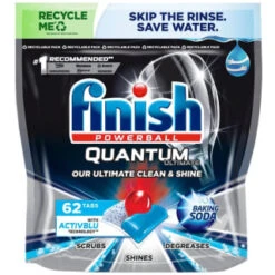 Finish Powerball Quantum Baking Soda Tabs 62pk