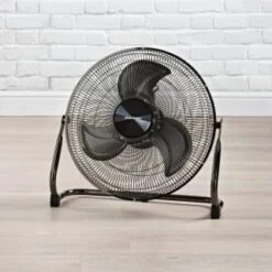 Blaupunkt 16" High Power Floor Fan -Stanlty Shop 379291 blaupunkt 16 inch metal floor fan 2