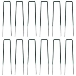 B&M Multi Purpose Half Green U-Pins 12pk -Stanlty Shop 379940 12pk multi purpose half green u pins 2