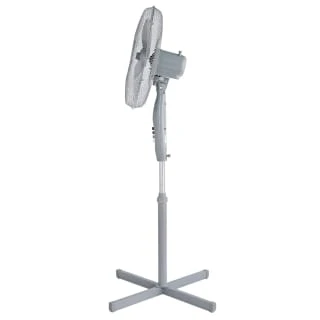 Blaupunkt Oscillating 16" Pedestal Fan - Grey 4 Blaupunkt Oscillating 16" Pedestal Fan - Grey - Image 2