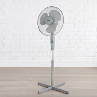 Blaupunkt Oscillating 16" Pedestal Fan - Grey 5 Blaupunkt Oscillating 16" Pedestal Fan - Grey - Image 3