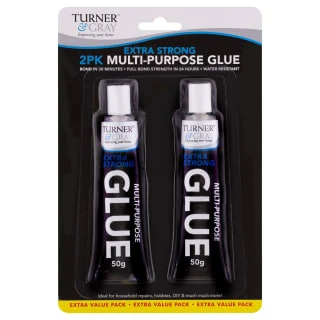 Turner & Gray Extra Strong Multi-Purpose Glue 2pk 3 Turner & Gray Extra Strong Multi-Purpose Glue 2pk