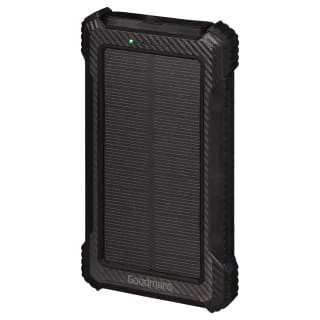 Goodmans Solar Power Bank 10000mAh - Black 3 Goodmans Solar Power Bank 10000mAh - Black