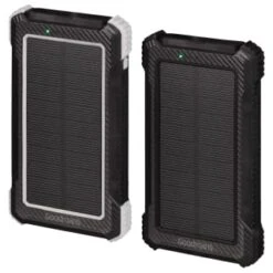 Goodmans Solar Power Bank 10000mAh - Black 9 Goodmans Solar Power Bank 10000mAh - Black -Stanlty Shop 381729 goodmans solar powerbank 10000mah main 2