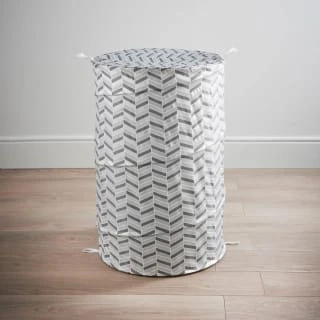 B&M Geo Print Pop-Up Oversized Laundry Bin 3 B&M Geo Print Pop-Up Oversized Laundry Bin