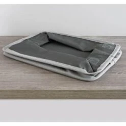 B&M Fold Down Laundry Basket - Grey -Stanlty Shop 381961 fold down laundry basket 3