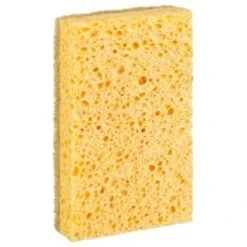B&M Natural Home Cleaning Sponges With Scourer 3pk -Stanlty Shop 382013 3pk cellulose cealing sponges 3