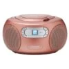 Goodmans CD Boombox With Bluetooth - Rose Gold -Stanlty Shop 382662 goodmans cd boonbox with bluetooth rose gold 2