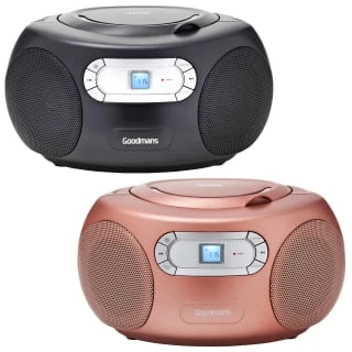 Goodmans CD Boombox With Bluetooth - Rose Gold 5 Goodmans CD Boombox With Bluetooth - Rose Gold - Image 3