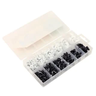 Kingmann Round Cable Clips 400pc 4 Kingmann Round Cable Clips 400pc - Image 2