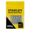 Stanley Round Head Nails 100mm 250g -Stanlty Shop 382824 stanley round head nails 100mm