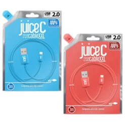 B&M Juice C Charge & Sync Cable XXL - Coral -Stanlty Shop 383409 juice usb type c cable blue