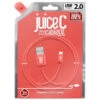 B&M Juice C Charge & Sync Cable XXL - Coral 2 B&M Juice C Charge & Sync Cable XXL - Coral -Stanlty Shop 383409 juice usb type c cable red