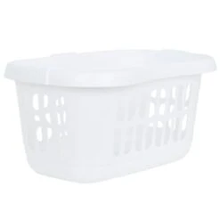 B&M Hipster White Laundry Basket