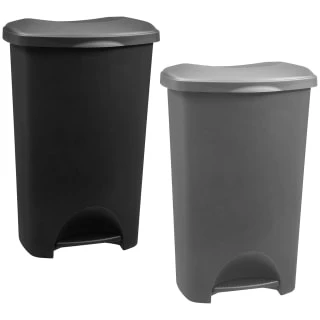 Addis ECO Pedal Bin 50L - Grey 5 Addis ECO Pedal Bin 50L - Grey - Image 3