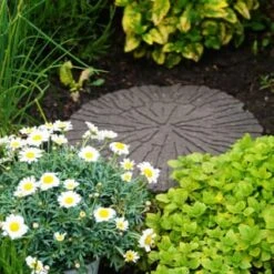 B&M Cracked Log Stepping Stone Earth -Stanlty Shop 383781 cracked log 2