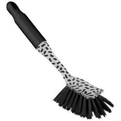 B&M Printed Dish Brushes 2pk - Grey 10 B&M Printed Dish Brushes 2pk - Grey -Stanlty Shop 384878 2pk printed dish brushes mono grey
