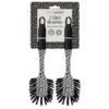 B&M Printed Dish Brushes 2pk - Grey -Stanlty Shop 384878 2pk printed dish brushes mono grey 4
