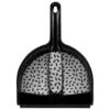 B&M Printed Dustpan And Brush - Grey -Stanlty Shop 385316 printed dustpan and brush mono grey