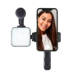 B&M Summer Vibes Phone Grip & Tripod Set -Stanlty Shop 385938 streaming studio recording phone grip and tripod 2